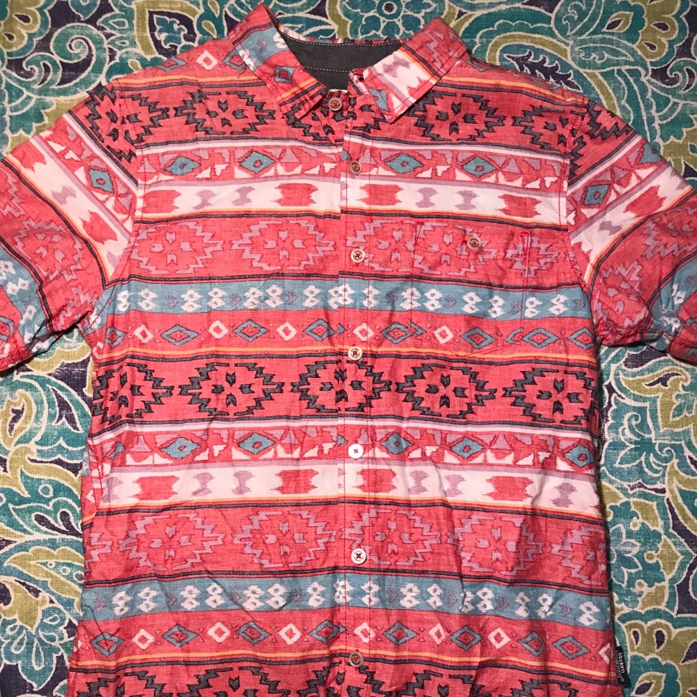 Modern Amusement Aztec-style Hawaiian Shirt